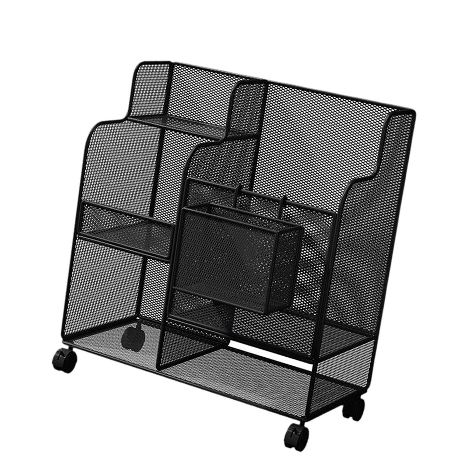 Sports Equipment Cart On Wheels - รถเข็นจัดเก็บอุปกรณ์ในโรงรถ ชั้นวางเสื่อโยคะแนวตั้งแบบมีล้อ ที่เก็บอุปกรณ์กีฬาอเนกประสงค์สำหรับใช้ในบ้าน