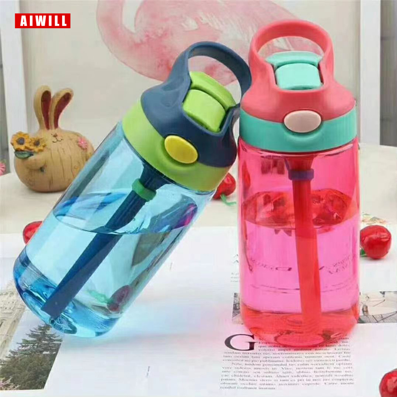 Sports Equipment 3 Year Old - Aiwill กระบอกน้ำสปอร์ต450มล. สำหรับเด็กกระบอกน้ำหลอดของขวดกระบอกน้ำ S BPA Free