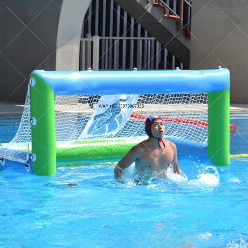 Sports Equipment Us - อุปกรณ์กีฬาทางน้ำ ลูกโปโลน้ำเป่าลม ของเล่นฤดูร้อนแบบเป่าลมสำหรับสระว่ายน้ำและทะเลสาบ