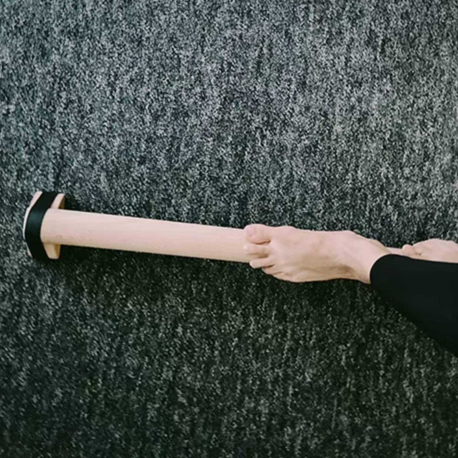 Gymnastics Beam Floor - คานทรงตัวไม้ทรงกระบอก สำหรับใช้ในบ้านเพื่อออกกำลังกายบนพื้น