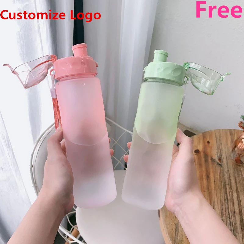Sports Equipment Logo - กีฬาน้ำขวดที่มีสีสัน DIY แบบพกพาแบบพกพาความปลอดภัย Matte PC พลาสติก700ML