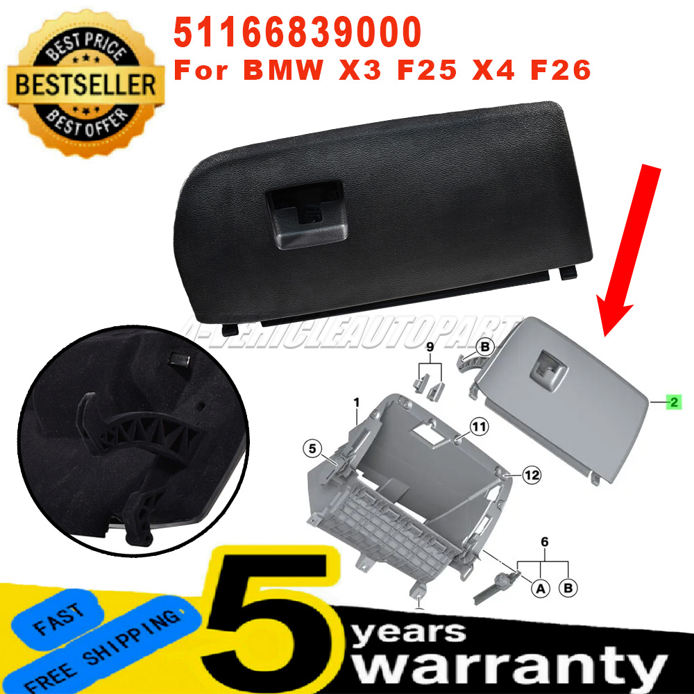 Sports Equipment Organizer Garage - 51166839000 สำหรับ BMW X3 F25 X4