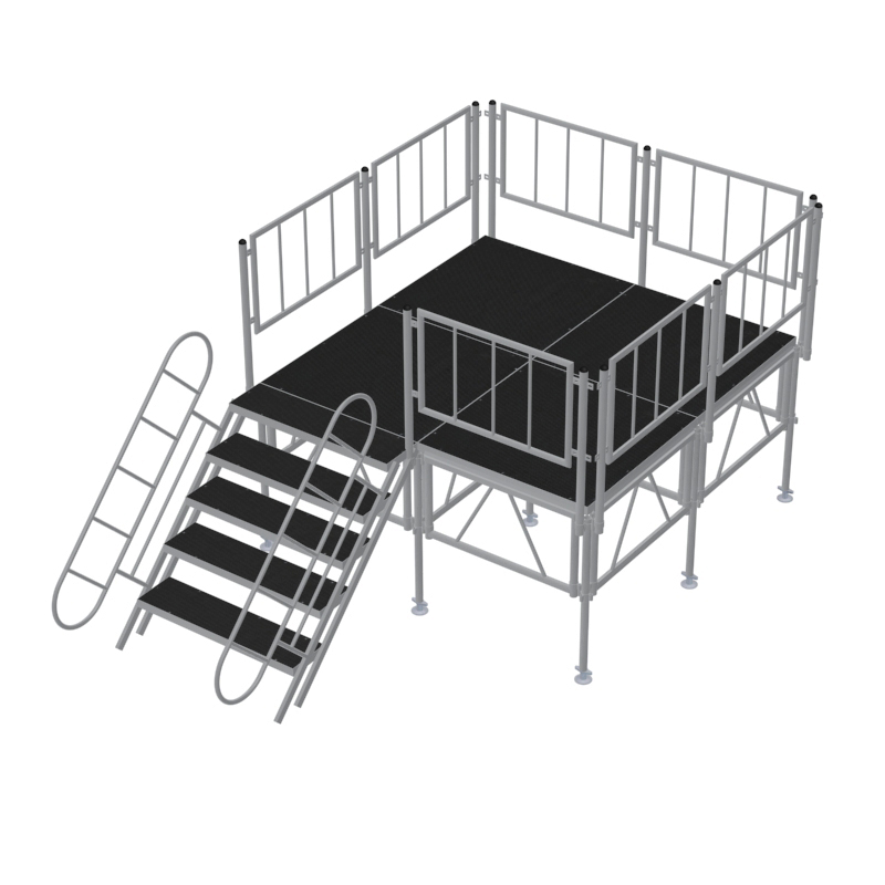 เวทีอลูมิเนียมพร้อมขาปรับระดับ - Gymnastics Beam Floor บทวิจารณ์และราคา