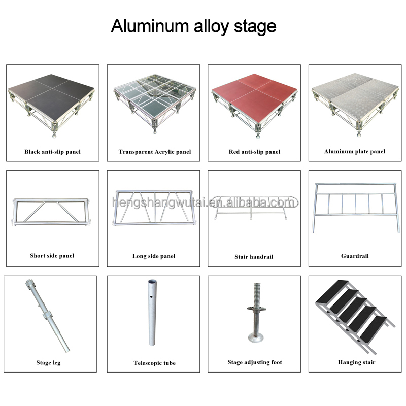 เวทีอลูมิเนียมพร้อมขาปรับระดับ - Gymnastics Beam Floor บทวิจารณ์และราคา