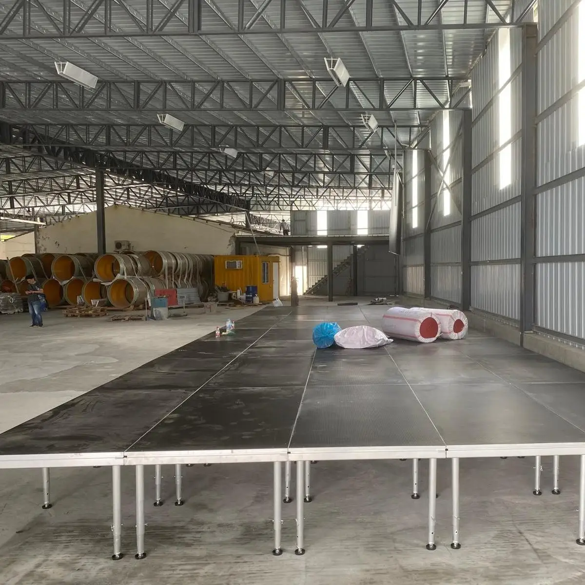 เวทีคอนเสิร์ตอลูมิเนียมสำเร็จร - Gymnastics Beam Floor บทวิจารณ์และราคา