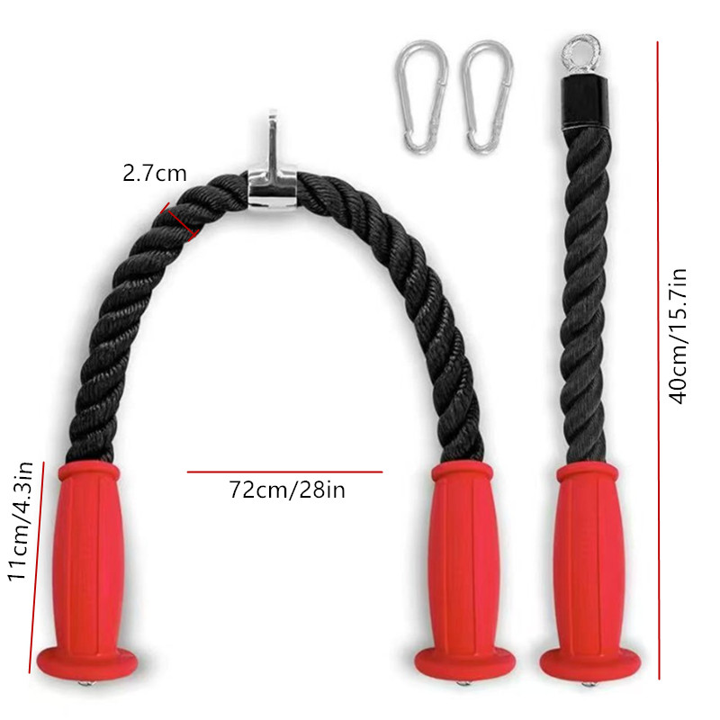 Ergonomic Tricep Ropes Non-Sli - Sports Equipment Club บทวิจารณ์และราคา