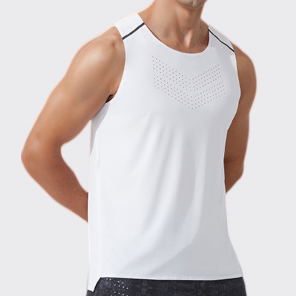 เสื้อกล้ามออกกำลังกายผู้ชาย แห - Sports Equipment Logo บทวิจารณ์และราคา