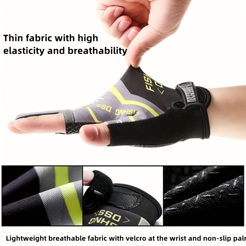 ถุงมือตกปลากันลื่นทนต่อการสึกห - Sports Equipment Repair บทวิจารณ์และราคา