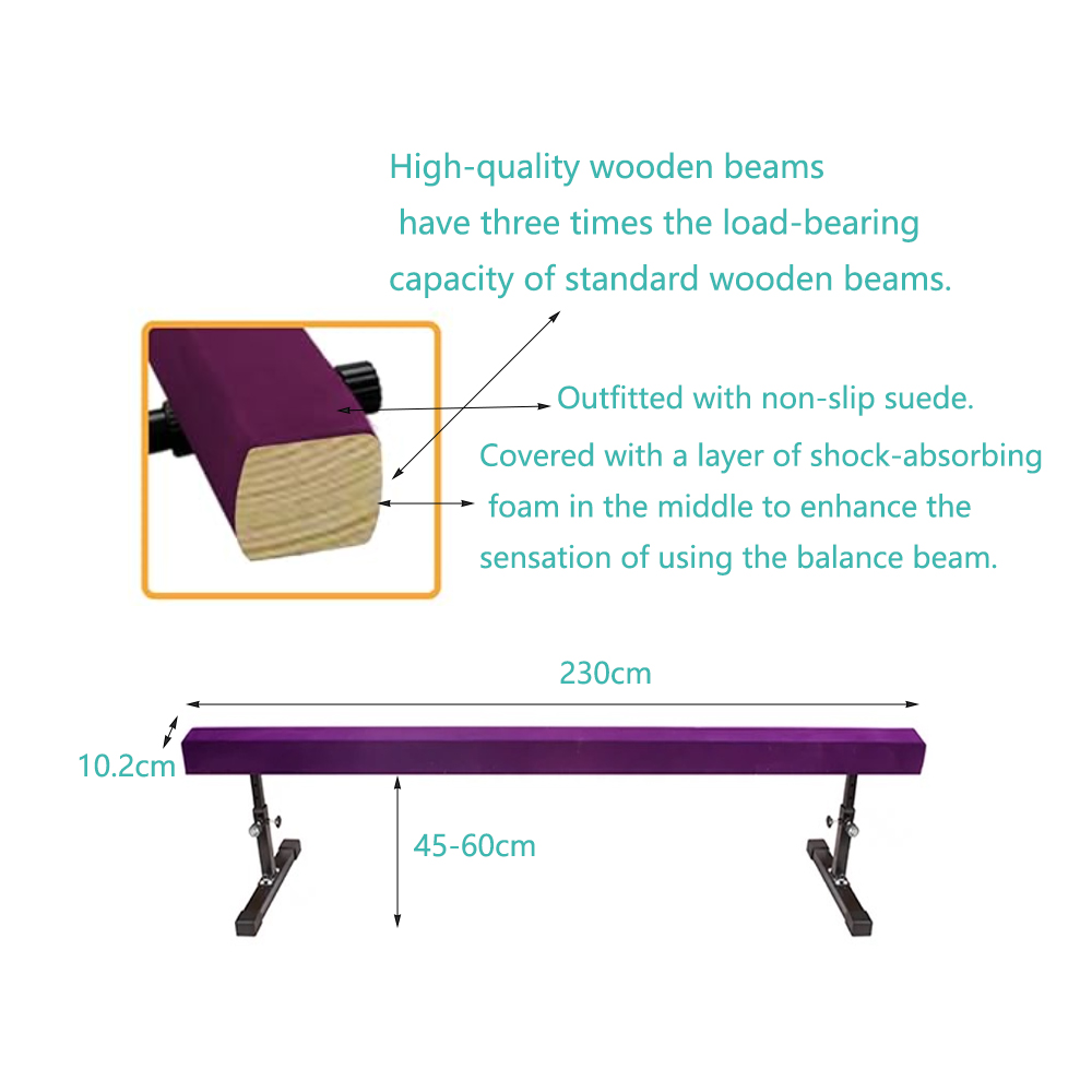 อุปกรณ์ฝึกซ้อมยิมนาสติกแบบปรับ - Gymnastics Beam Floor บทวิจารณ์และราคา