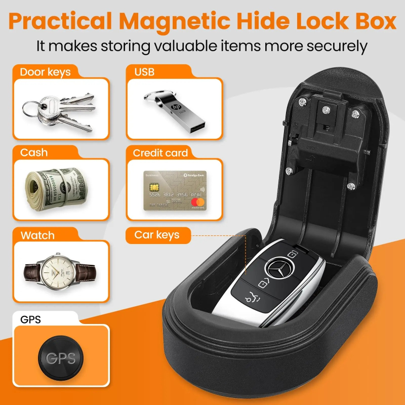 กล่องเก็บกุญแจแม่เหล็ก 1 ชิ้น  - Sports Equipment Organizer Garage บทวิจารณ์และราคา